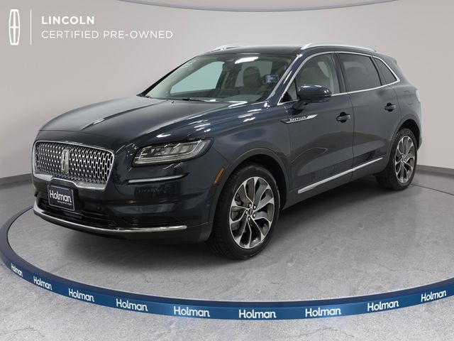Flight Blue Metallic Clearcoat 2022 Lincoln Nautilus Reserve AWD SUV / Crossover All-Wheel Drive 8-Speed Automatic