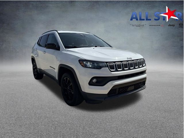 Bright White Clearcoat 2022 Jeep Compass SUV / Crossover Four-Wheel Drive 9-Speed Automatic