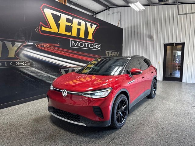Red 2022 Volkswagen ID.4 SUV / Crossover Rear-Wheel Drive Automatic