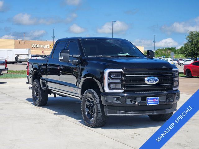 2025 Agate Black Metallic Ford Super Duty F-250 SRW Platinum 4X4 Truck