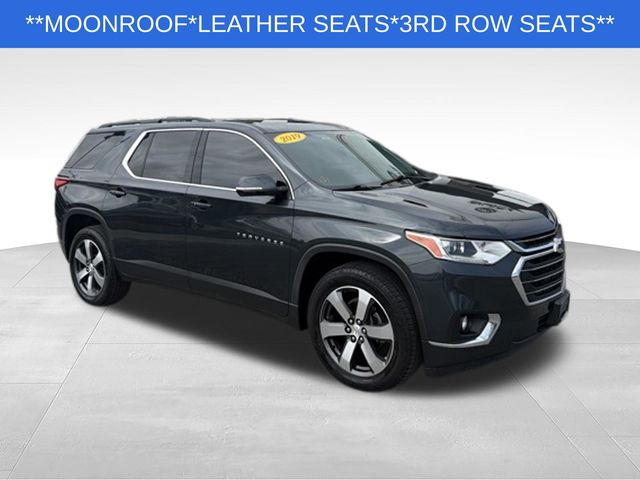 Gray (Graphite Metallic) 2019 Chevrolet Traverse LT Leather FWD SUV / Crossover Front-Wheel Drive 9-Speed Automatic