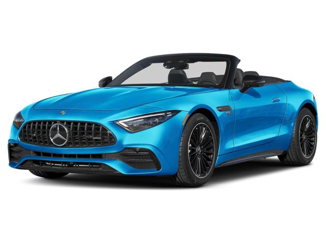 Hyper Blue 2026 Mercedes-Benz SL-Class AMG SL 43 RWD Convertible Rear-Wheel Drive 9-Speed Automatic