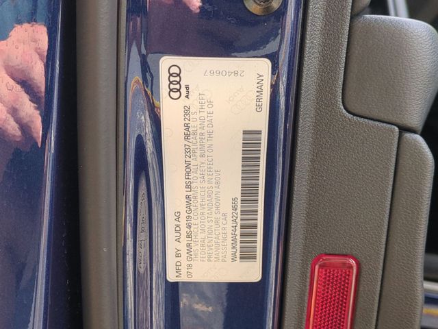 Used 2018 Audi A4 2.0T 4D Sedan