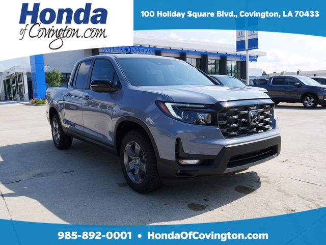 Sonic Gray Pearl 2026 Honda Ridgeline TrailSport AWD Pickup Truck All-Wheel Drive 9-Speed Automatic