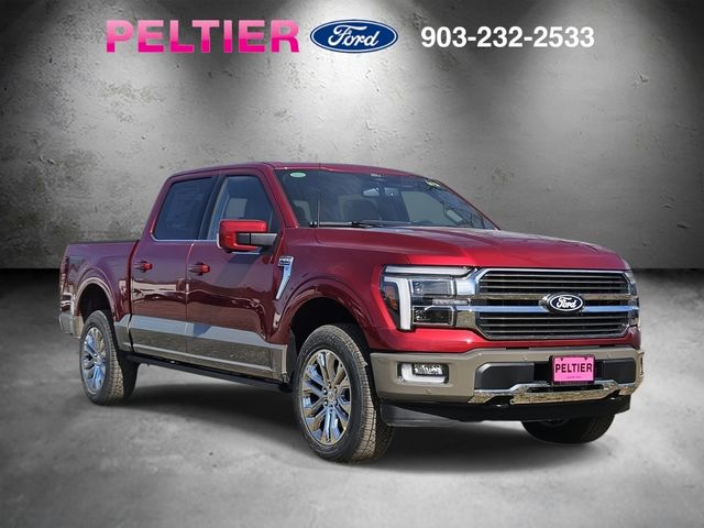 Ruby Red Metallic Tinted Clearcoat 2026 Ford F-150 King Ranch SuperCrew 4WD Pickup Truck Four-Wheel Drive Automatic