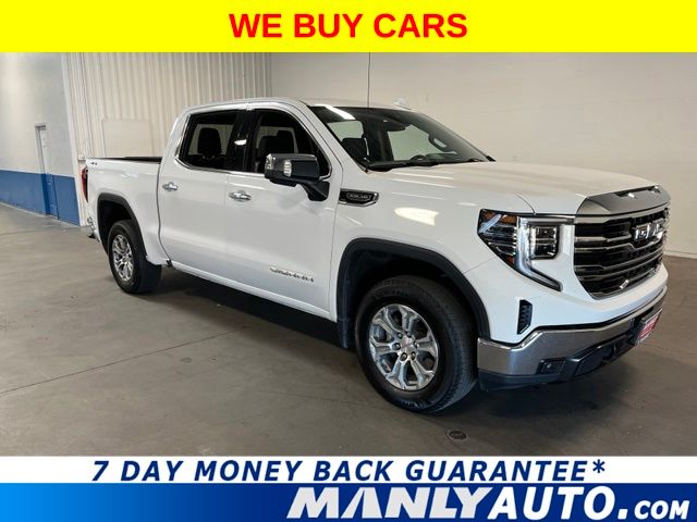 Summit White 2024 GMC Sierra 1500 Pickup Truck Four-Wheel Drive Automatic