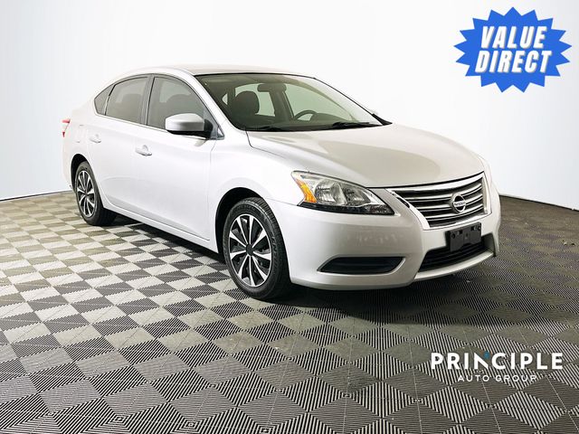 Brilliant Silver 2015 Nissan Sentra SV Sedan Front-Wheel Drive Continuously Variable Transmission