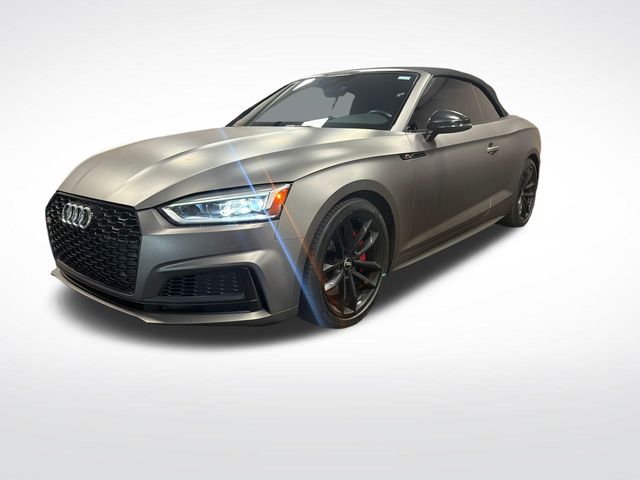 Black Metallic 2018 Audi S5 Convertible All-Wheel Drive 8-Speed Automatic