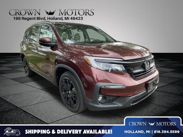 Red (Deep Scarlet Pearl) 2022 Honda Pilot SUV / Crossover All-Wheel Drive 9-Speed Automatic