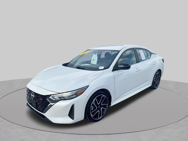 Aspen White Tricoat 2025 Nissan Sentra Sedan Front-Wheel Drive Continuously Variable Transmission