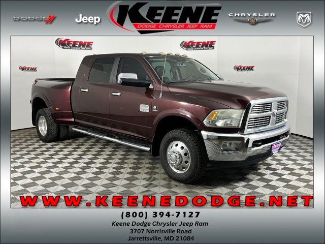 2012 RAM 3500 Laramie Longhorn Mega Cab DRW 4WD