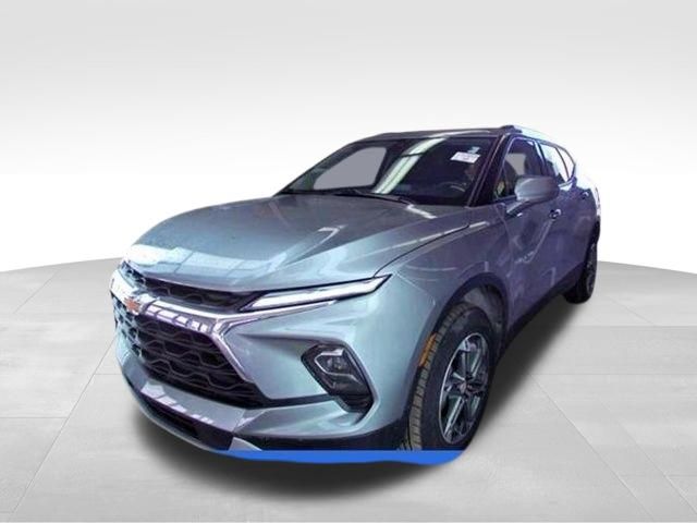 Sterling Gray Metallic 2024 Chevrolet Blazer SUV / Crossover Front-Wheel Drive 9-Speed Automatic Overdrive