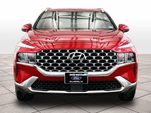 2021 Hyundai Santa Fe SEL Red at Bob Ruth Ford