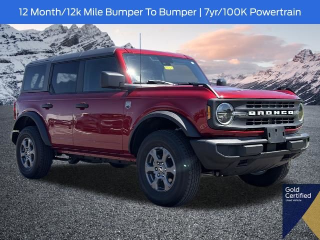 Ruby Red Metallic Tinted Clearcoat 2025 Ford Bronco SUV / Crossover Four-Wheel Drive Automatic