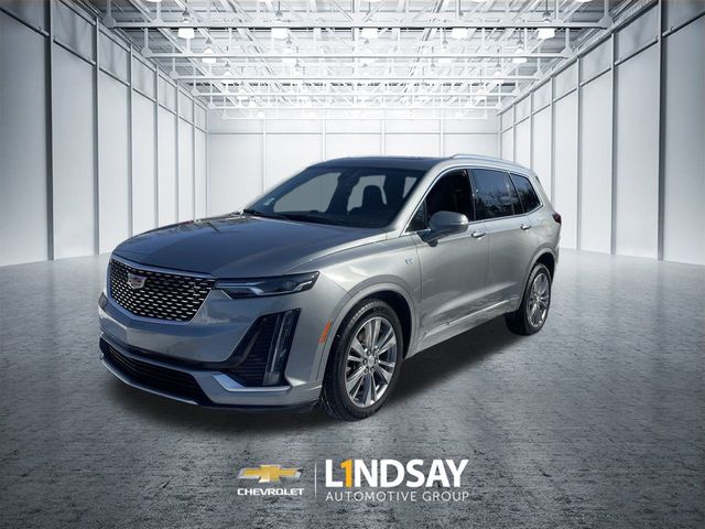 Argent Silver Metallic 2024 Cadillac XT6 Premium Luxury AWD SUV / Crossover Four-Wheel Drive 9-Speed Automatic