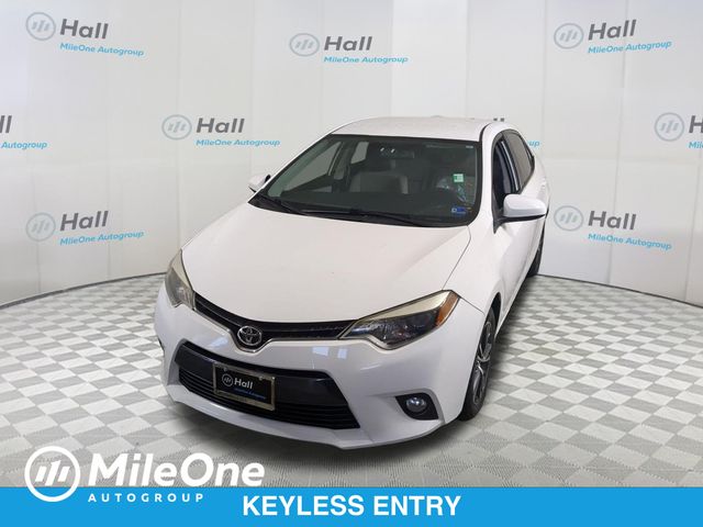 Super White 2016 Toyota Corolla LE Plus Sedan Front-Wheel Drive Continuously Variable Transmission
