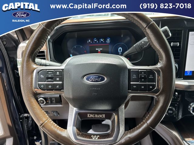 Certified Used 2024 Blue Metallic Ford King Ranch image 25
