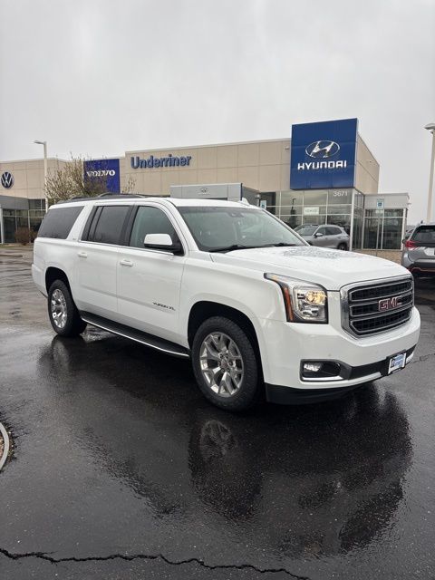 White 2019 GMC Yukon XL SLT 4WD SUV / Crossover Four-Wheel Drive 6-Speed Automatic Overdrive