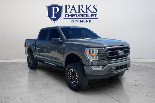 Gray (Lead Foot) 2021 Ford F-150 XLT SuperCrew 4WD Pickup Truck Four-Wheel Drive Automatic