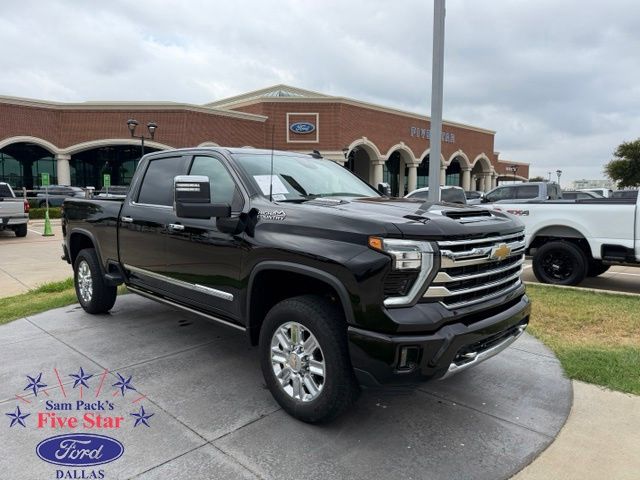 Black 2024 Chevrolet Silverado 2500HD Pickup Truck Four-Wheel Drive Automatic