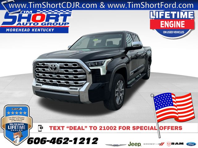 Midnight Black Metallic 2026 Toyota Tundra Pickup Truck Four-Wheel Drive Automatic
