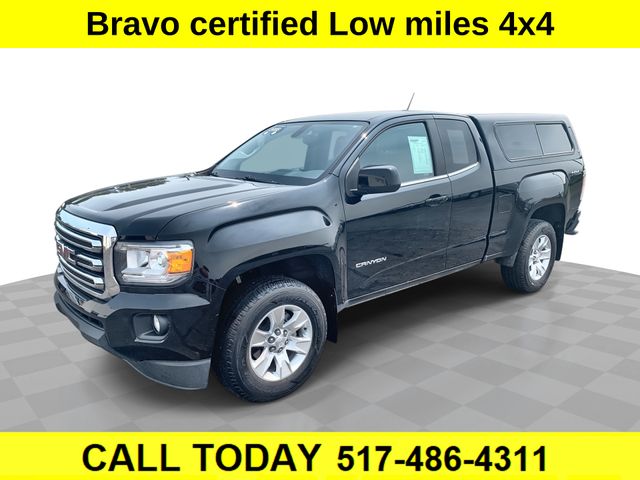 Onyx Black 2018 GMC Canyon Pickup Truck Four-Wheel Drive 8-Speed Automatic