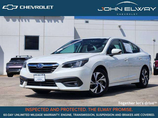 Crystal White Pearl 2022 Subaru Legacy Sedan All-Wheel Drive Continuously Variable Transmission