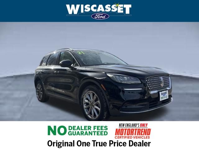 Black 2021 Lincoln Corsair Standard AWD SUV / Crossover All-Wheel Drive 8-Speed Automatic