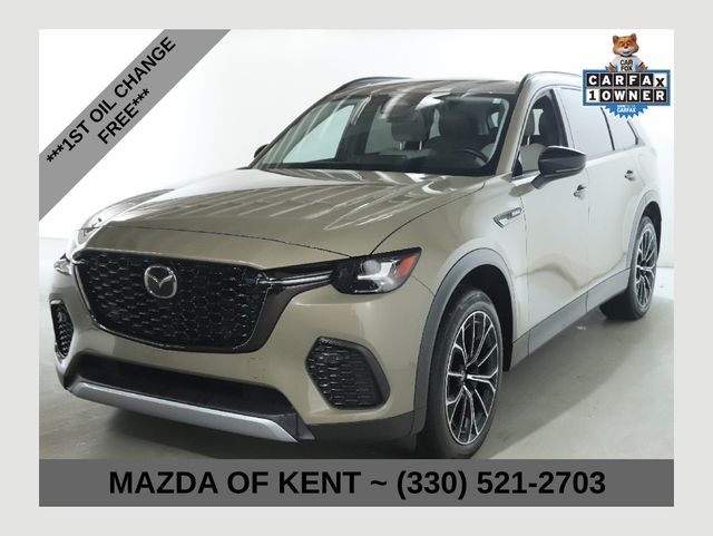 Zircon Sand Metallic 2025 Mazda CX-70 PHEV Premium AWD SUV / Crossover All-Wheel Drive 8-Speed Automatic