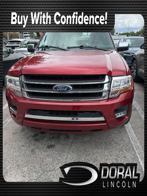 Race Red 2017 Ford Expedition King Ranch SUV / Crossover 4X2 6-Speed Automatic