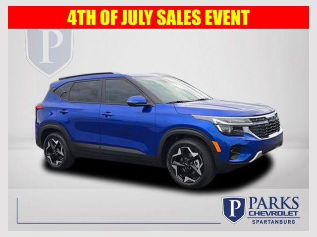 Neptune Blue 2026 Kia Seltos SUV / Crossover Front-Wheel Drive Continuously Variable Transmission