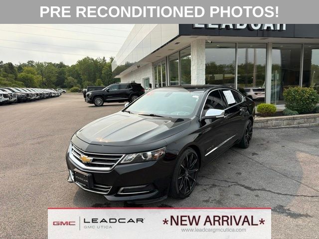 Black 2019 Chevrolet Impala Sedan Front-Wheel Drive 6-Speed Automatic Overdrive