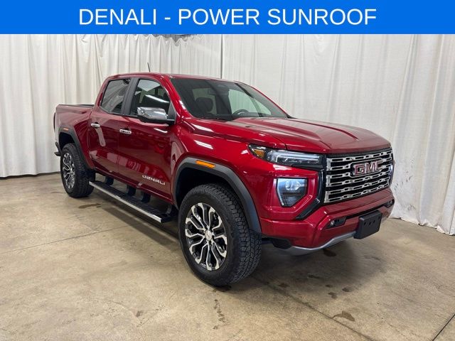 Volcanic Red Tintcoat 2026 GMC Canyon Pickup Truck Four-Wheel Drive 8-Speed Automatic