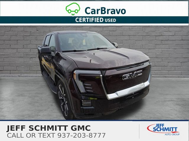 Dark Ember Tintcoat 2025 GMC Sierra EV Pickup Truck All-Wheel Drive 1-Speed Automatic