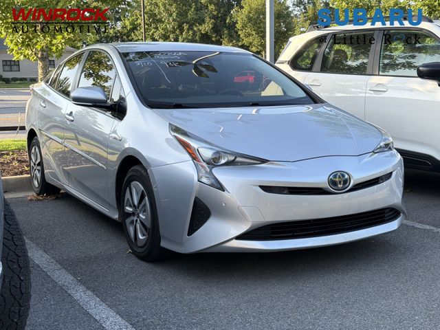 Classic Silver Metallic 2018 Toyota Prius Hatchback Front-Wheel Drive Continuously Variable Transmission