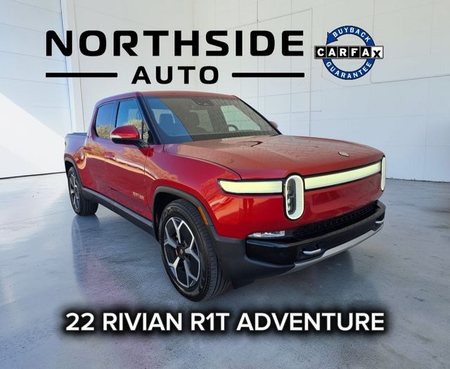 Red Canyon 2022 Rivian R1T Adventure Crew Cab AWD Pickup Truck All-Wheel Drive 1-Speed Automatic