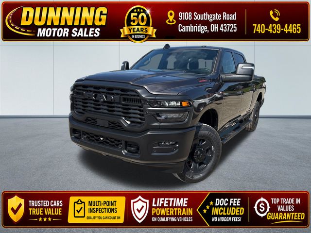 Gray (Granite Crystal Metallic Clearcoat) 2026 RAM 3500 Pickup Truck Four-Wheel Drive 8-Speed Automatic