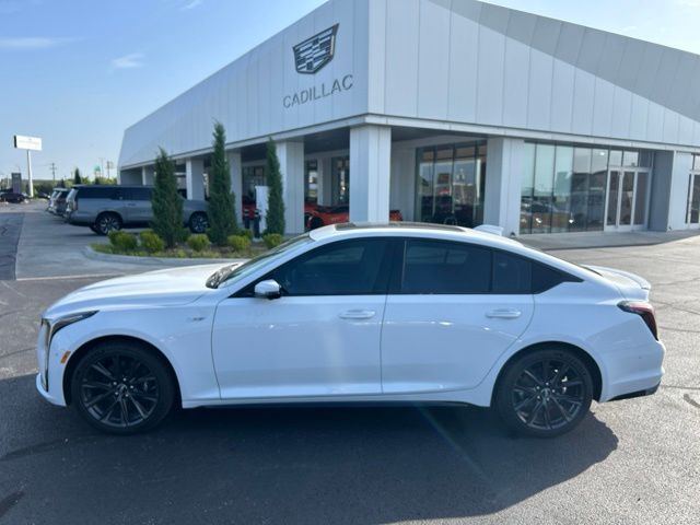Summit White 2026 Cadillac CT5 Sedan All-Wheel Drive Automatic