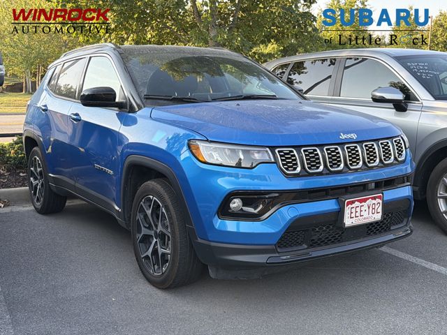 Blue Pearl 2025 Jeep Compass SUV / Crossover Four-Wheel Drive 8-Speed Automatic