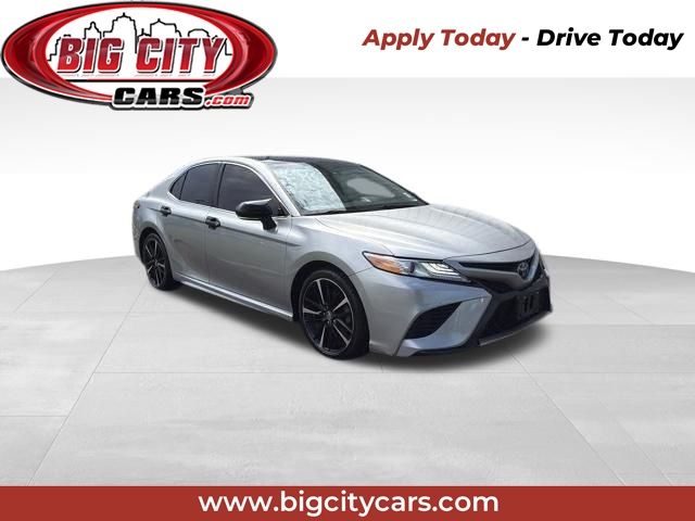 Celestial Silver Metallic 2020 Toyota Camry Sedan Front-Wheel Drive 8-Speed Automatic