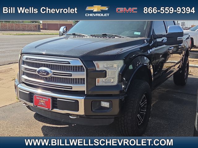 Used Car 2015 Ford F-150  Platinum For Sale Under $20,000 In Plainview, Texas