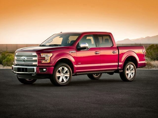 Ruby Red Metallic Tinted Clearcoat 2015 Ford F-150 XLT SuperCrew LB 4WD Pickup Truck Four-Wheel Drive 6-Speed Automatic