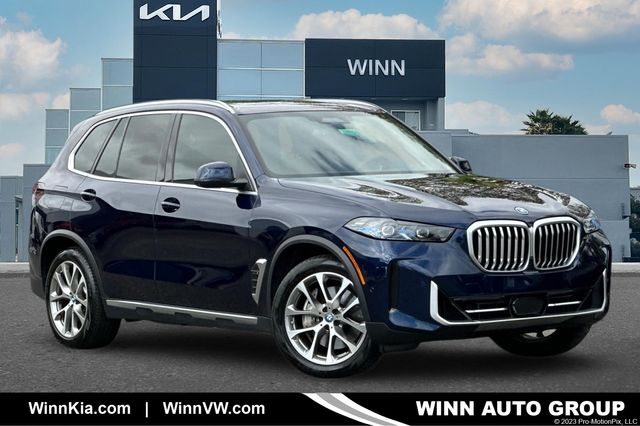 Tanzanite Blue II Metallic 2024 BMW X5 SUV / Crossover All-Wheel Drive 8-Speed Automatic