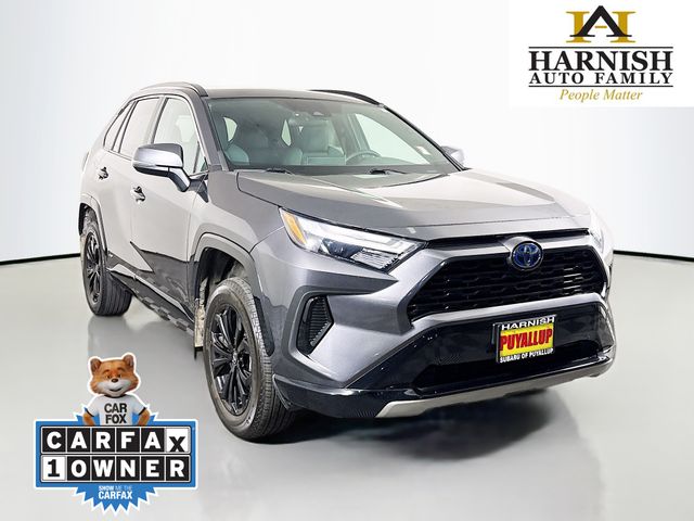Magnetic Gray Metallic 2024 Toyota RAV4 Hybrid SUV / Crossover All-Wheel Drive Continuously Variable Transmission