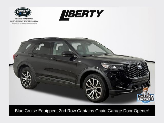 Agate Black Metallic 2025 Ford Explorer SUV / Crossover All-Wheel Drive Automatic