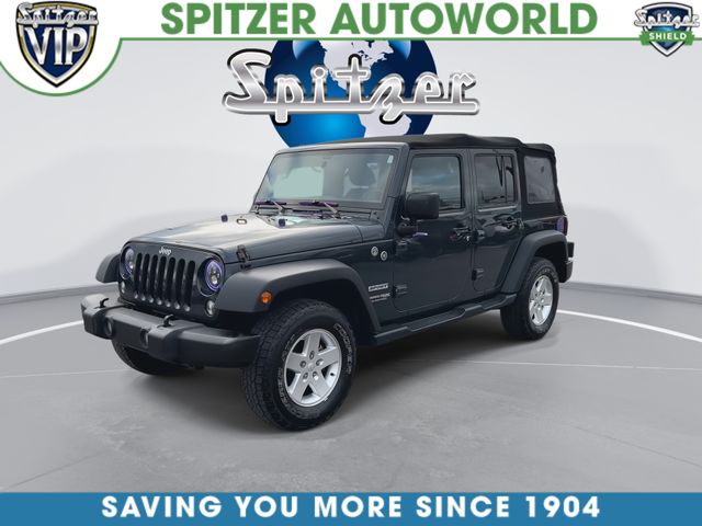 Used 2018 Black Jeep Unlimited Sport image 4