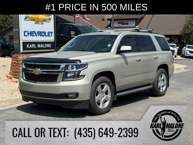 Champagne Silver Metallic 2016 Chevrolet Tahoe SUV / Crossover Four-Wheel Drive 6-Speed Automatic Overdrive