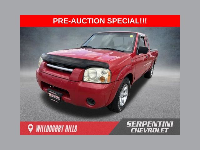 Aztec Red 2003 Nissan Frontier Pickup Truck Rear-Wheel Drive 4-Speed Automatic Overdrive