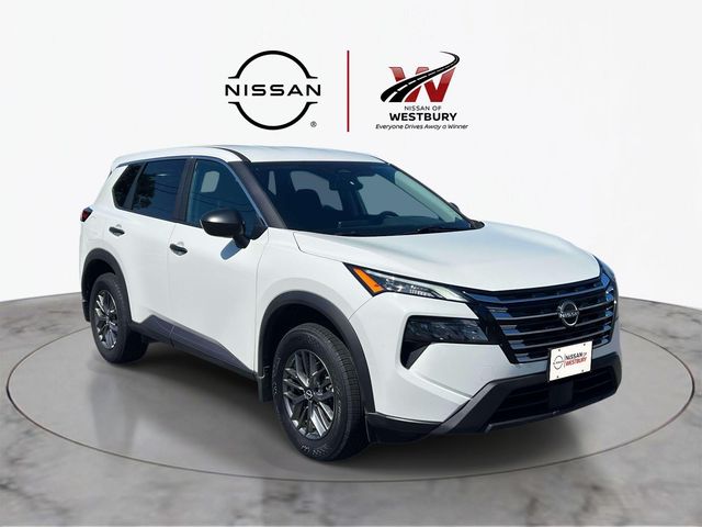 Glacier White 2025 Nissan Rogue SUV / Crossover All-Wheel Drive Continuously Variable Transmission