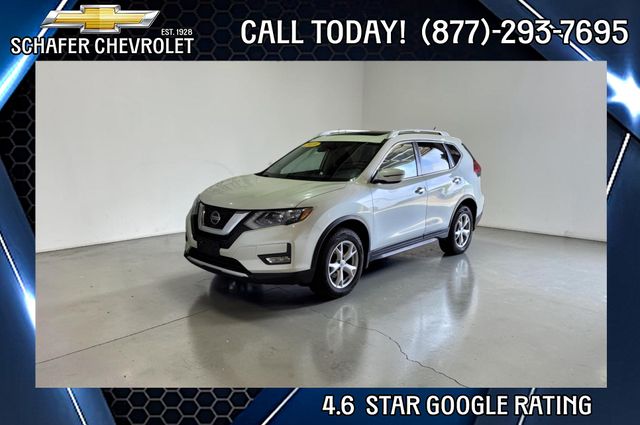 Glacier White 2019 Nissan Rogue SUV / Crossover Continuously Variable Transmission